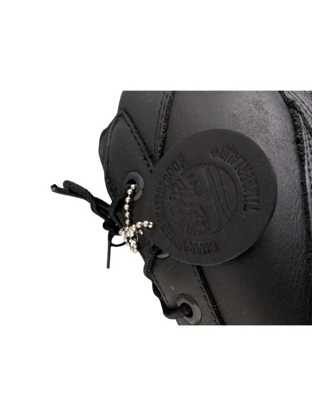Timberland Mens 11.5 Black Leather Waterproof Chukka Boots Gorpcore Workwear